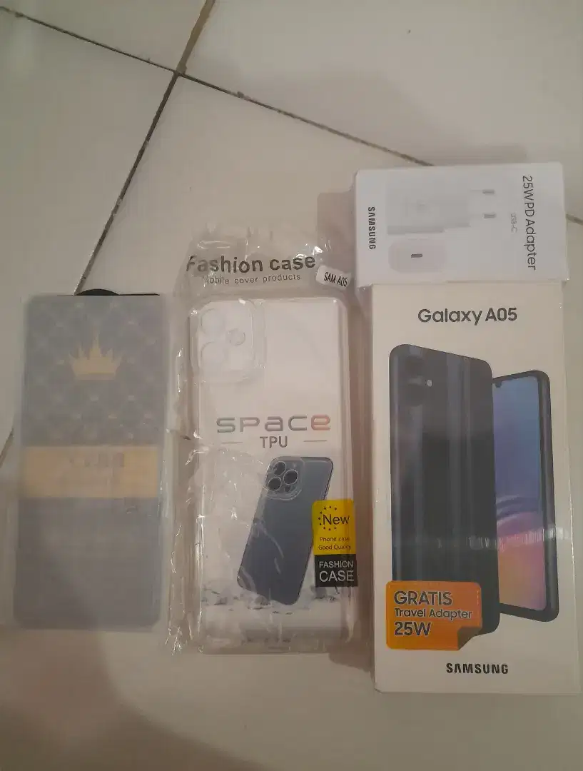 Samsung A05, Baru, Garansi Resmi + Bonus