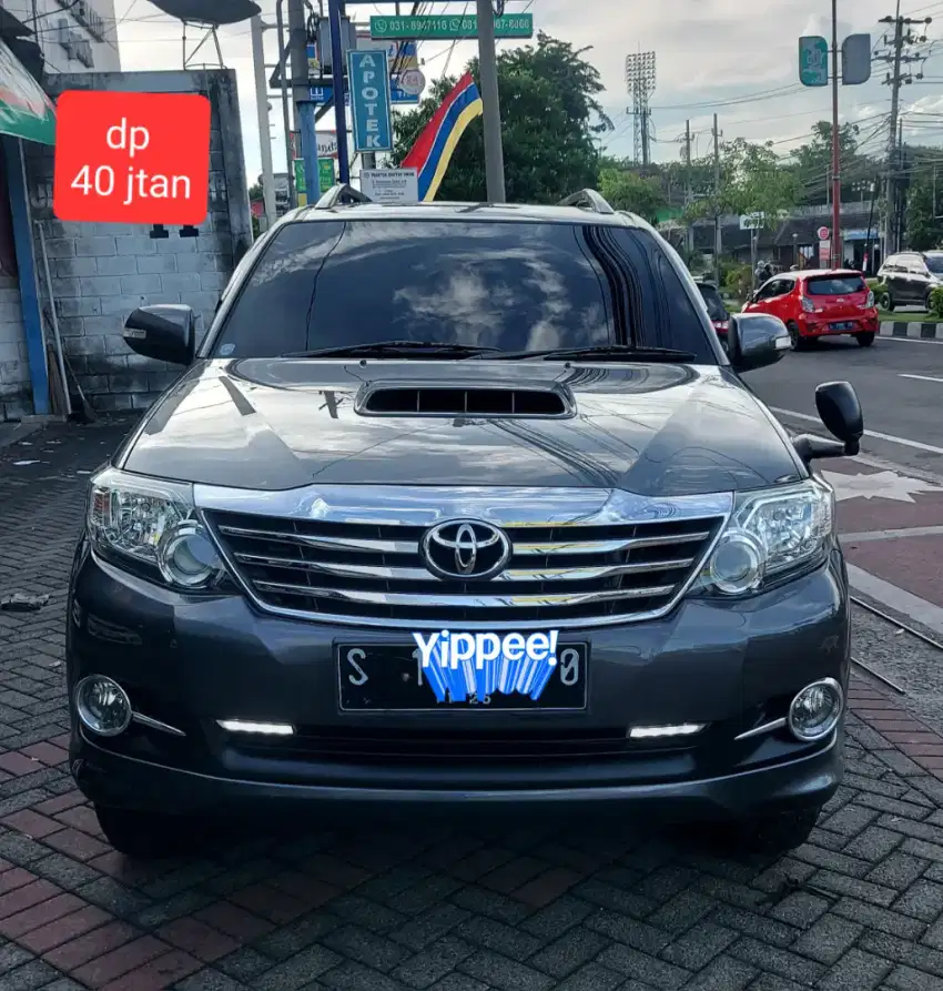 FORTUNER VntTurbo G MANUAL 2.5 DIESEL 2015,km103,tgnpertama#RiskiBms