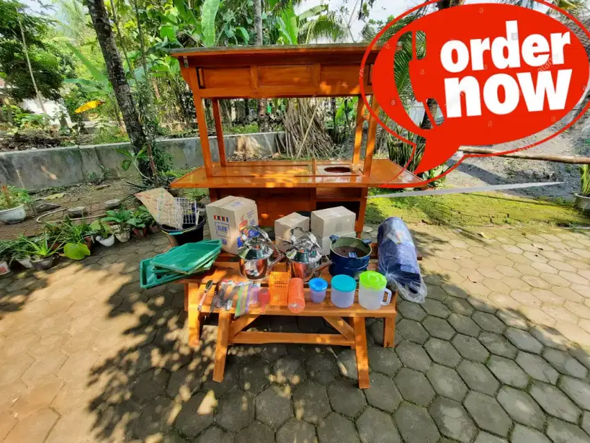 GEROBAK ANGKRINGAN GRATIS ONGKIR BAYAR DITEMPAT COD JABODETABEK 1803