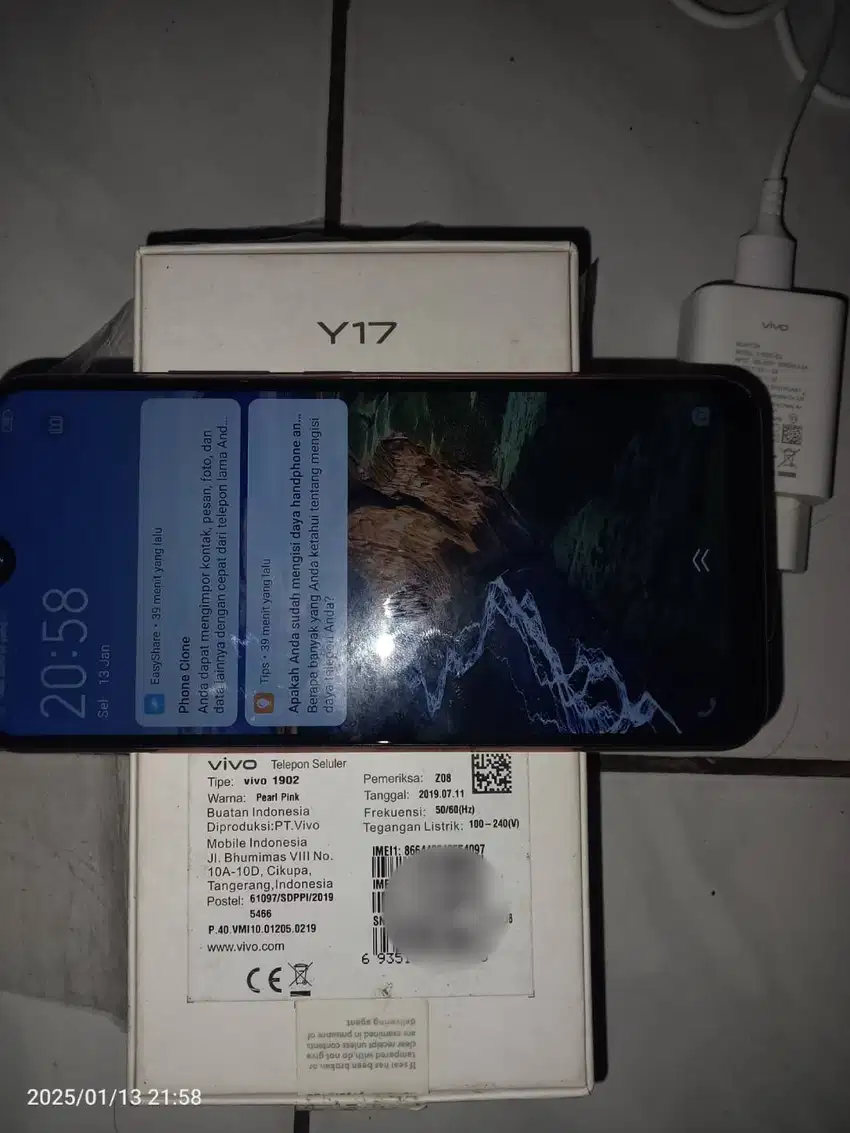 Jual hp Vivo y17