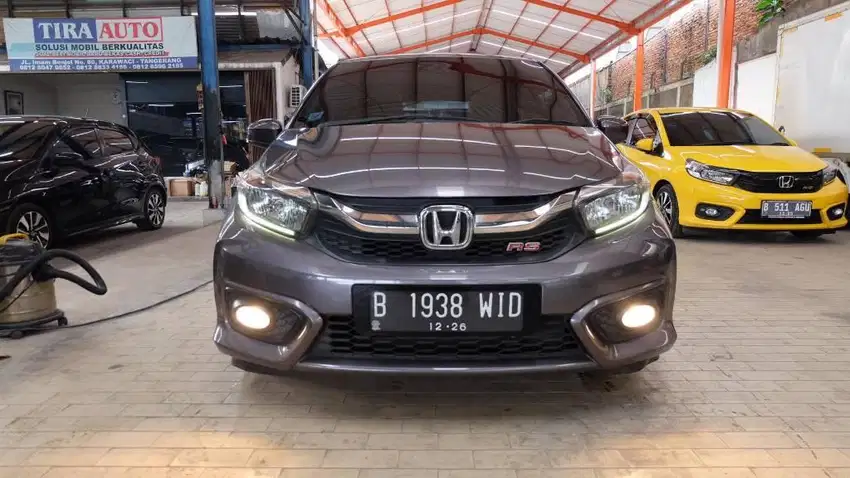 Honda Brio E CVT 2021 Abu Abu Istimewah