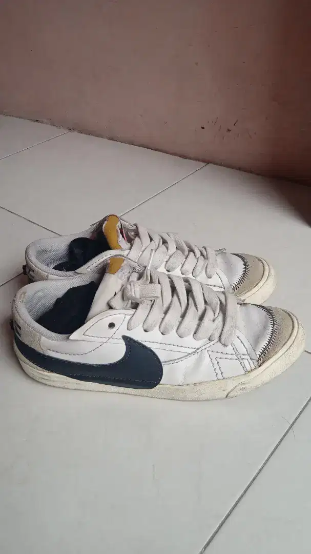 Jual nike blazer low 77 jumbo white original