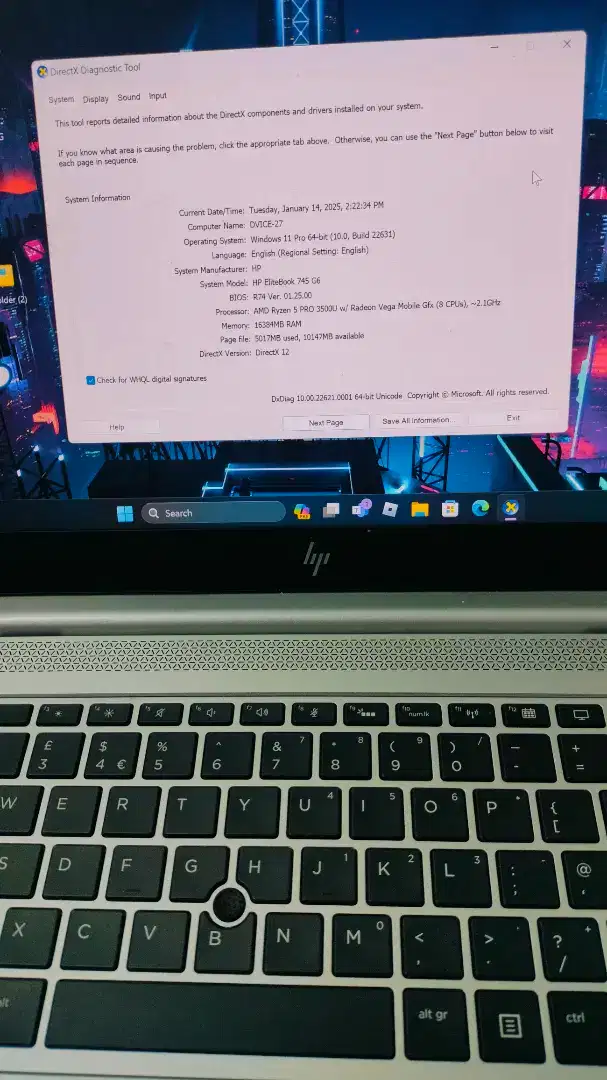 HP Elite Book 745 G6