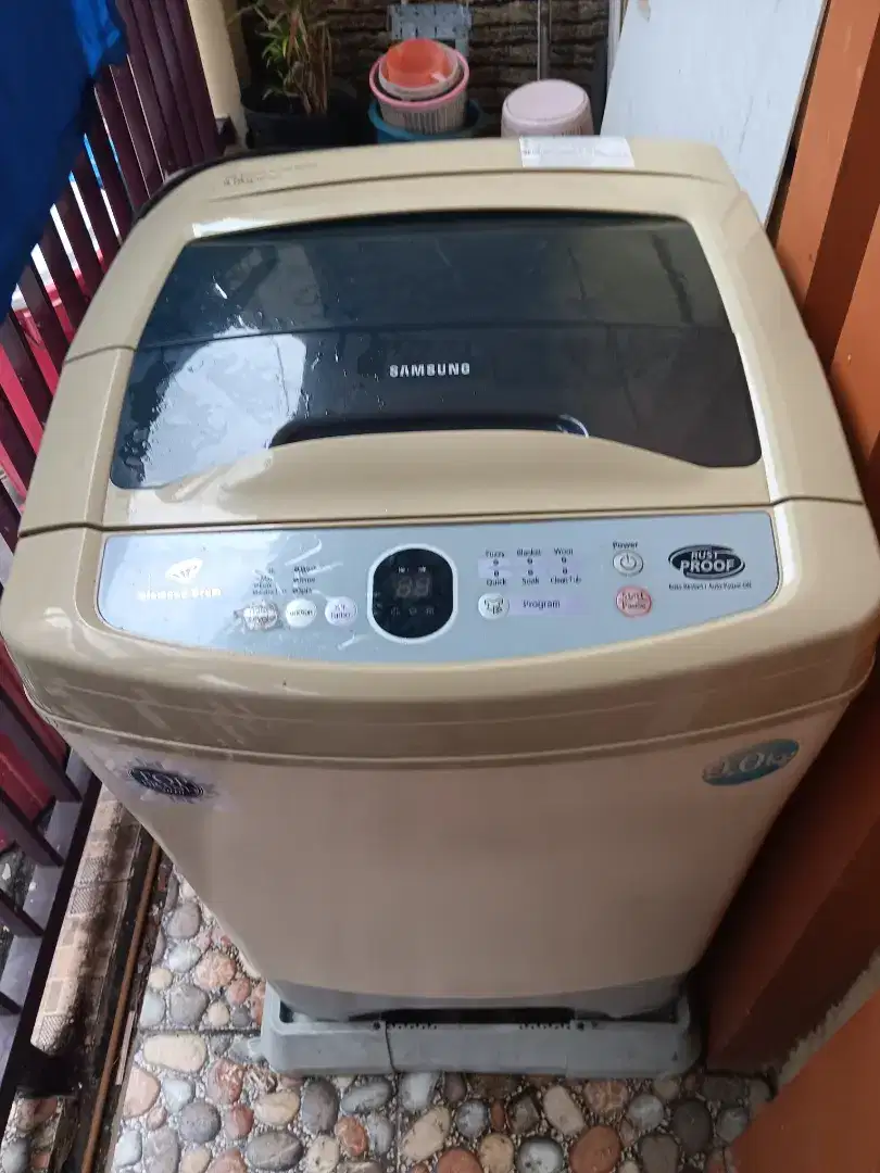 Samsung WA90F4 Fully Automatic 9.0kg Siap pakek