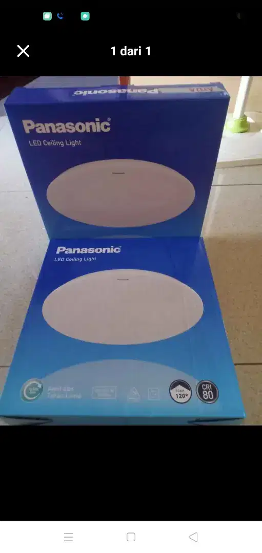 Lampu panasonic led ceiling light