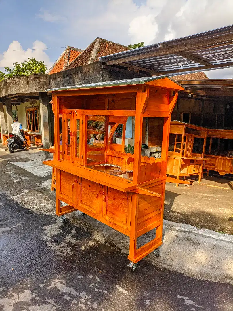 Gerobak Bakso Murah gerobak mie ayam bakso gerobak sate taichan dll