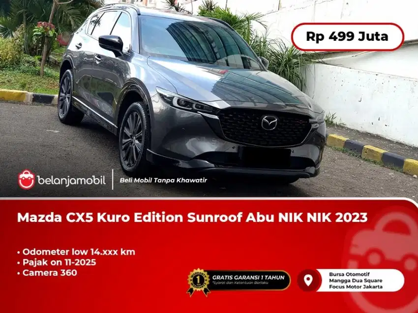 [ LOW KM 14RB ] Mazda CX5 CX-5 Kuro Edition Abu NIK 2023/2024