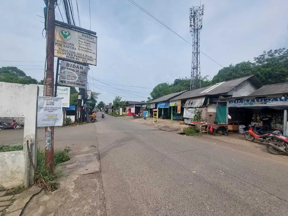 Dekat Pintu Tol Narogong, Kavling Dapat SHM Pecah/Unit