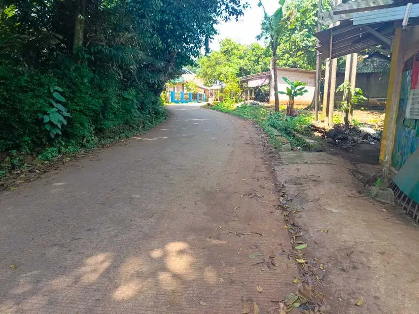 Terima Fasum Jalan Cor 5m. Dekat Gerbang Tol Burangkeng.