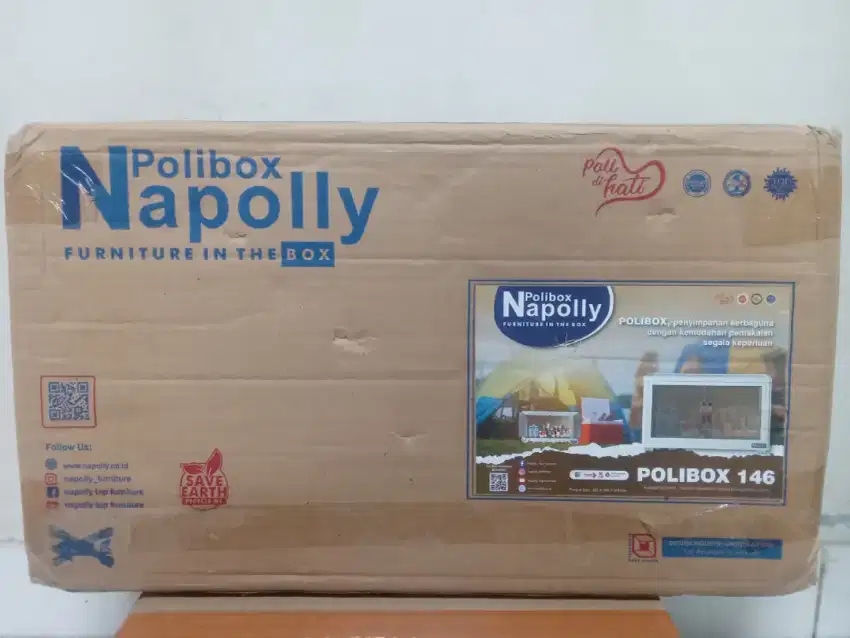 box penyimpanan serbaguna polibox napolly 146