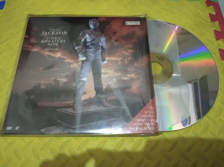 Michael Jackson Album Laser Disc Ori