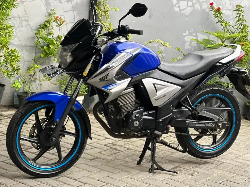 Honda mega pro 2015 injeksi plat ab