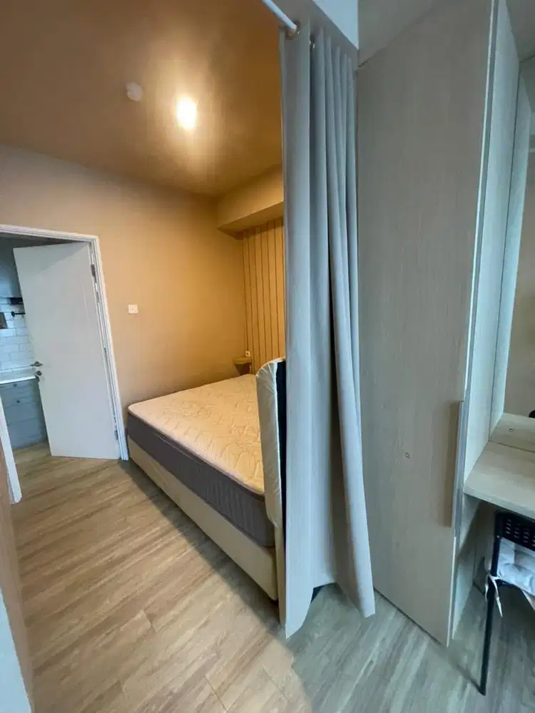 Apartemen pakubuwono terrace tipe 2kamar tidur interior rapi