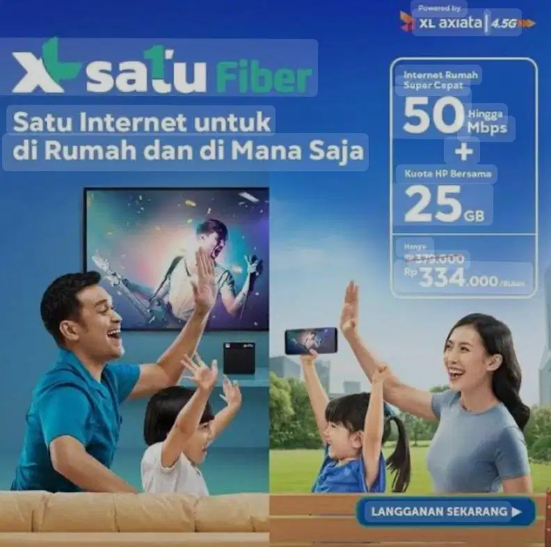 Jual Wifi XL + Bonus Kuota HP tiap Bulan