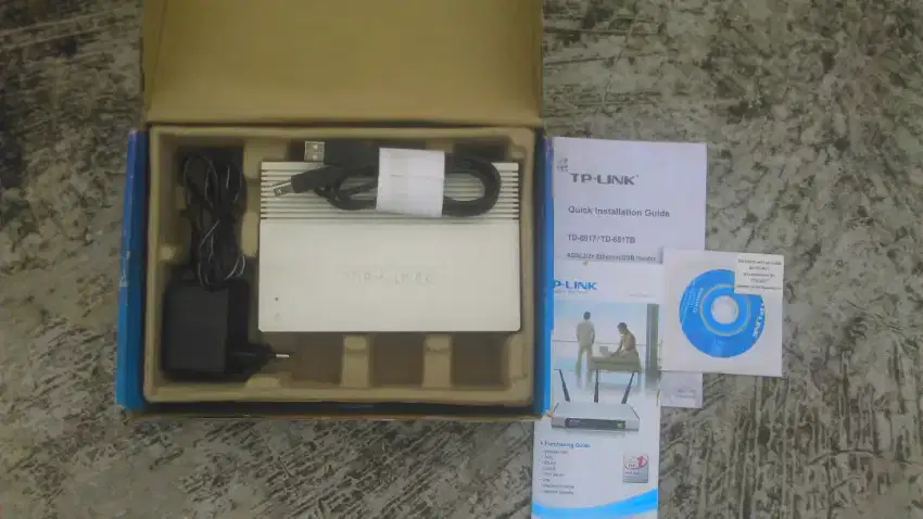 Router TP Link TD-8817 Pembagi jaringan