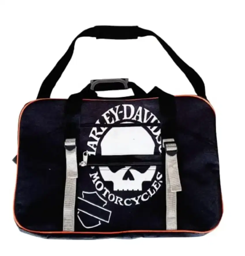 Tas harley davidson skull motorcycle ukuran besar