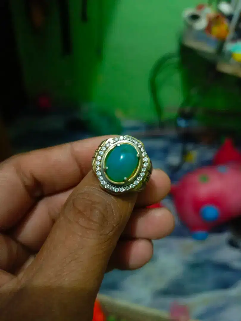 Cincin batu akik bacan doko