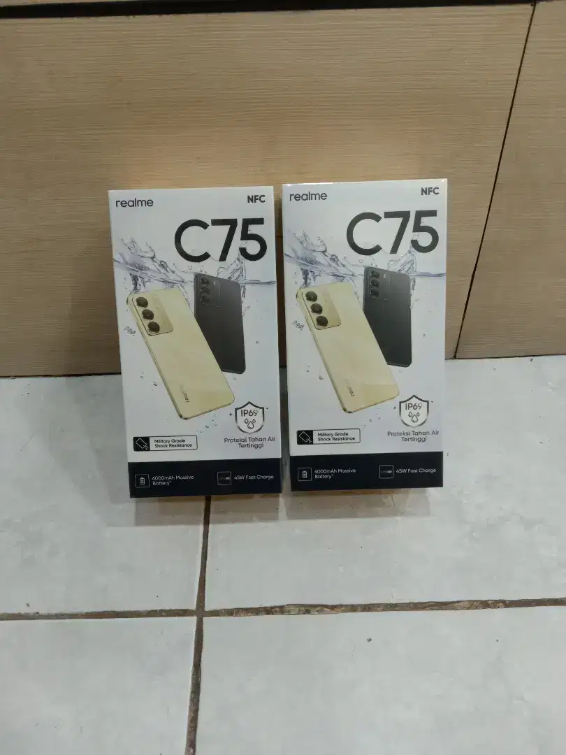 ( Respon cepat wa ) Realme C75 8/128 Garansi resmi 1thn