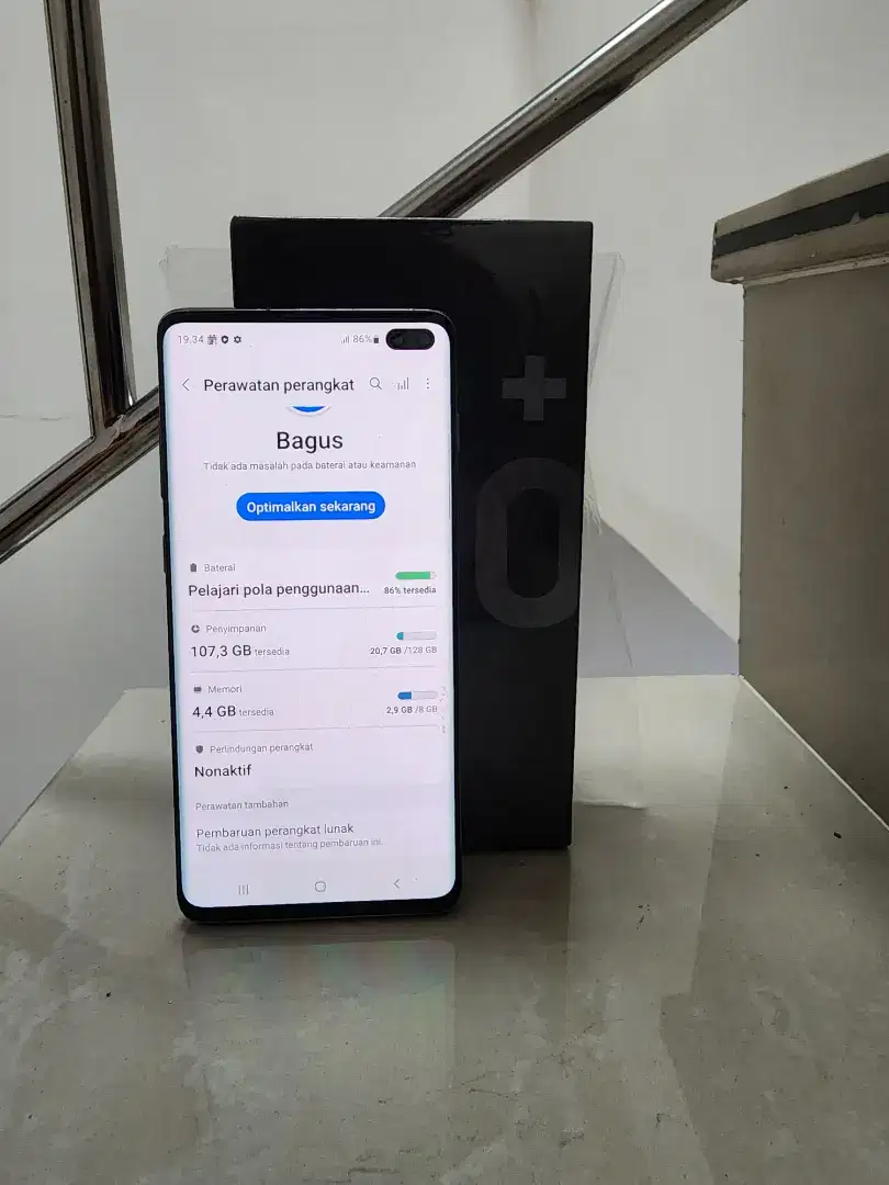 Samsung Galaxy S10 Plus Ram 8GB/Rom 128GB Black