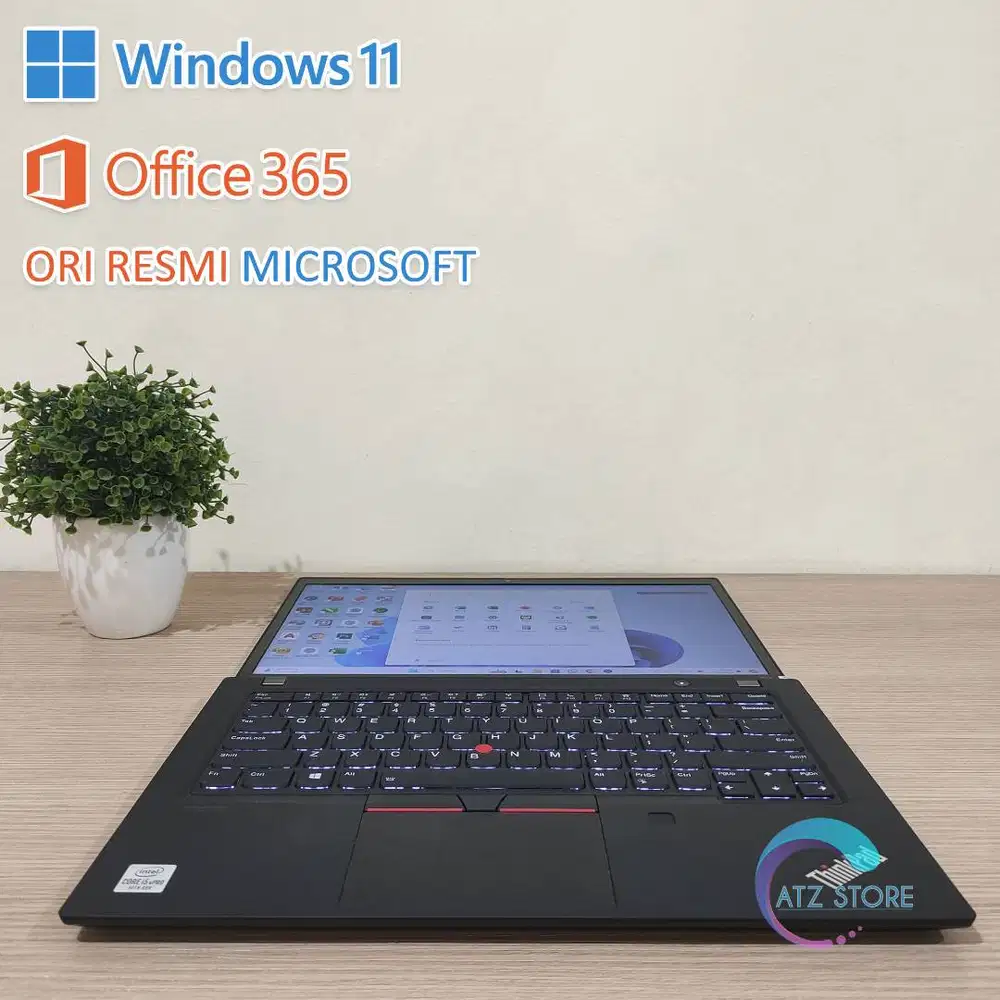 Thinkpad X13 IPS Backlight i5 10350u Ram 16GB SSD 1TB NVME Win 11 ORI