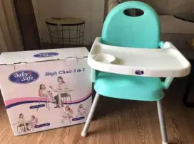 Kursi Makan Bayi 3in1 Baby Safe