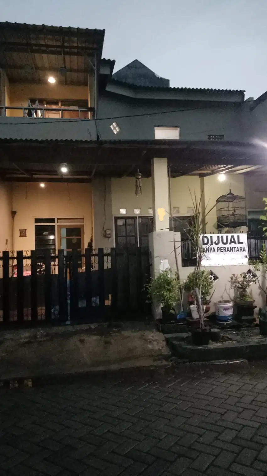 Rumah 2 Lantai Siap Huni, Perum Pondok Jati, Sidoarjo Kota