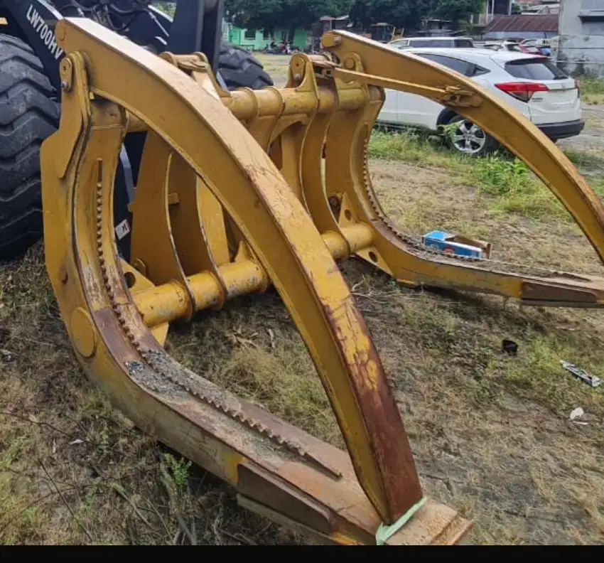 Clamp loader kepiting capit kayu logging sekelas wa 500