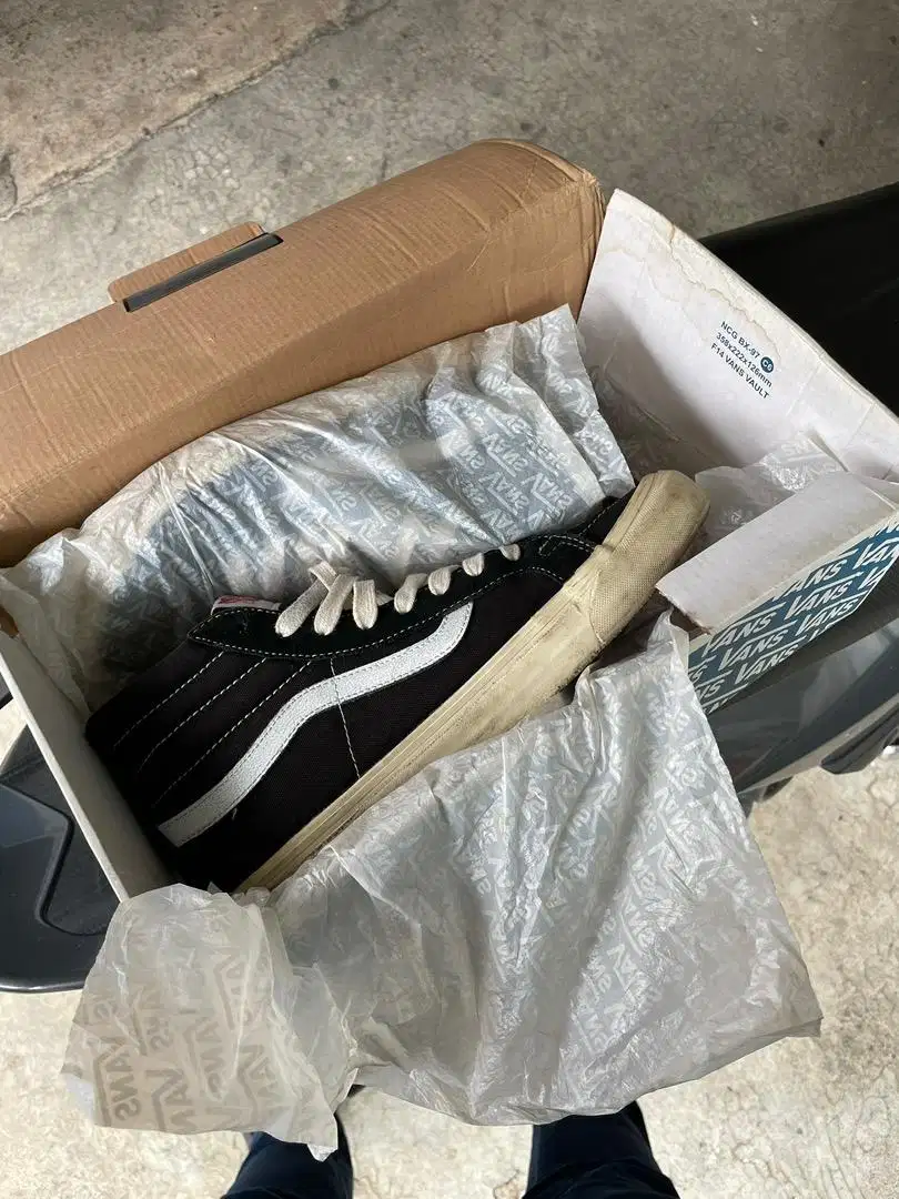 vans og sk8 hi lx size 43 ori