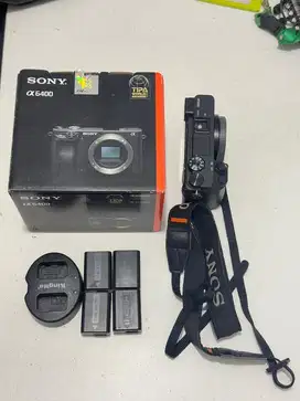 Sony a6400 body fullbox 4 Batr