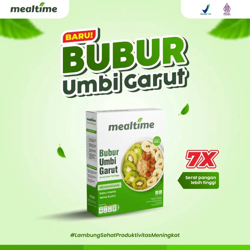 Bubur Umbi Garut Atasi Asam Lambung