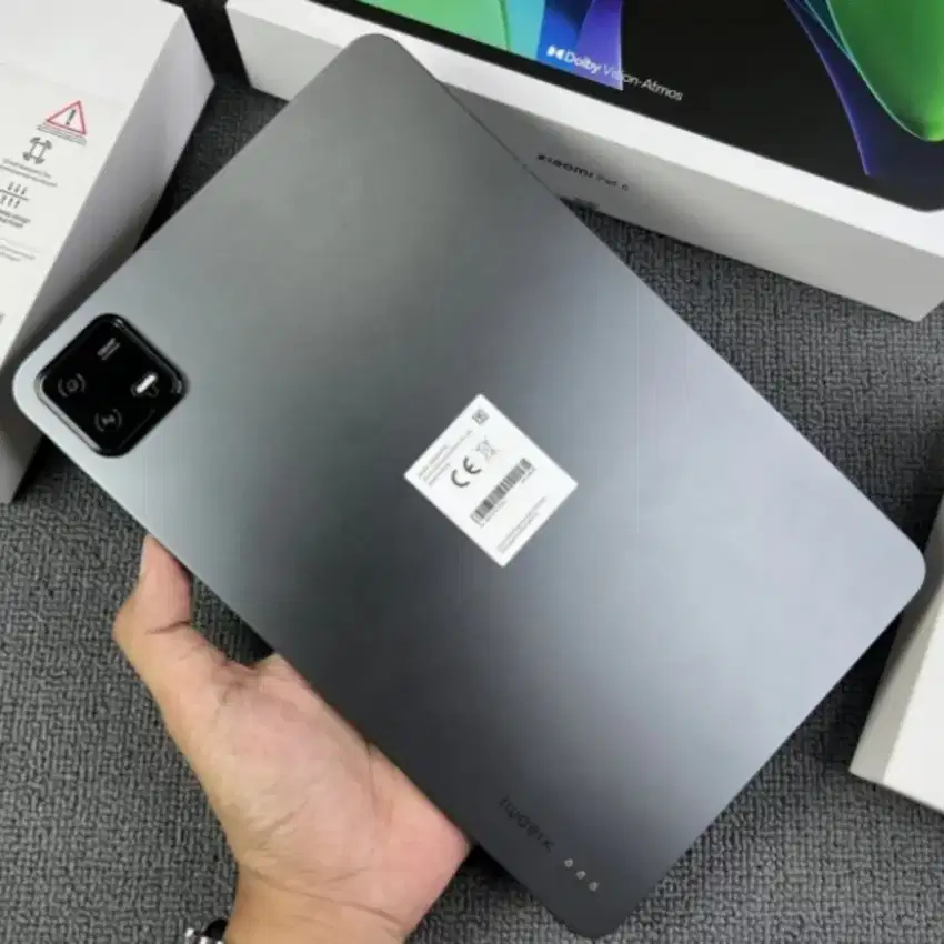 Xiaomi Pad 6 8/256GB Resmi (Hitam)