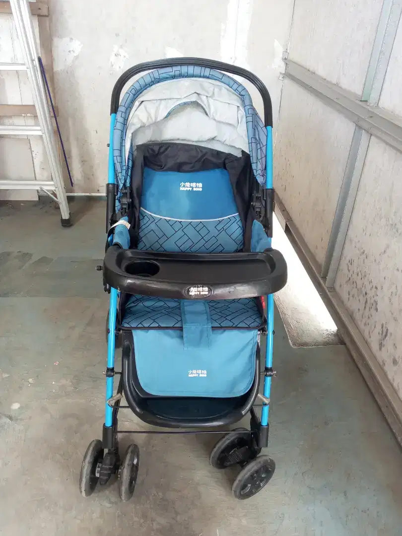 Stroller bayi happy dino lipat