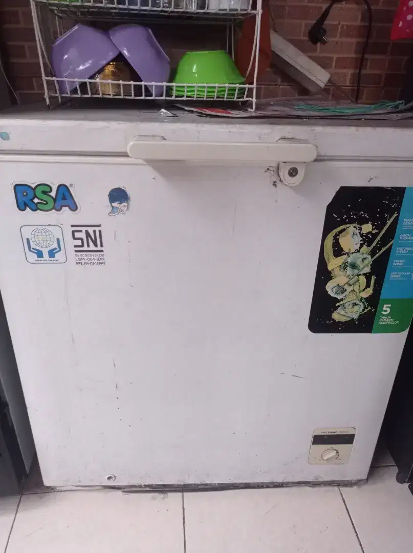 Freezer merk RSA 200 liter