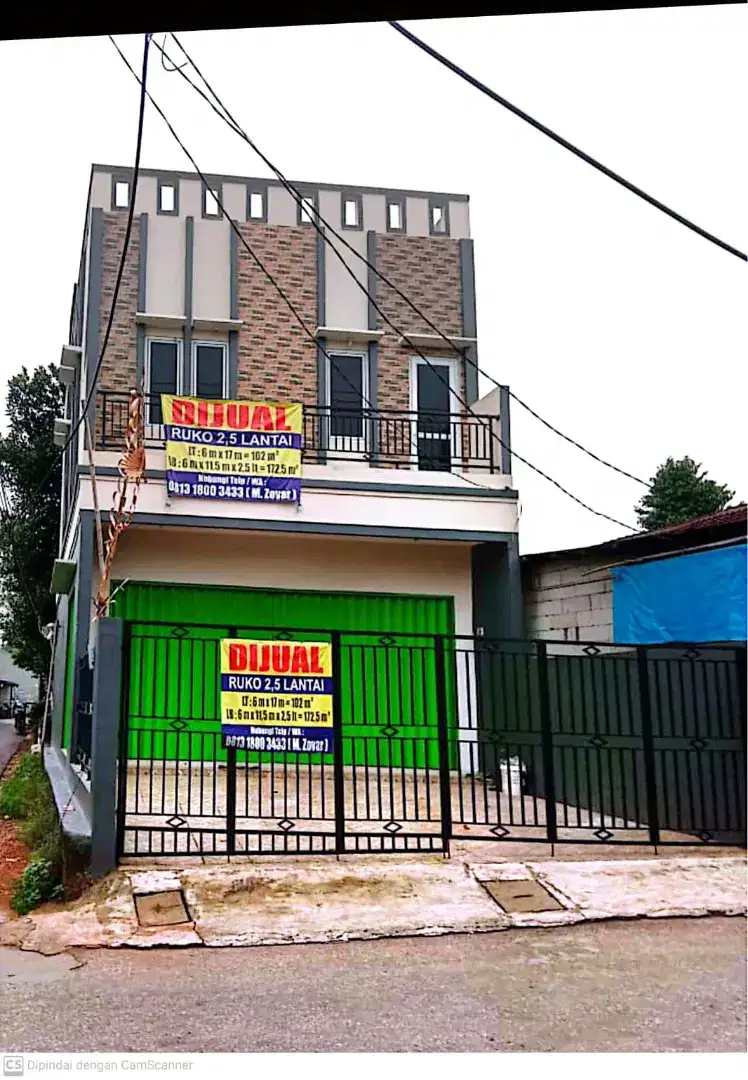 DI JUAL RUKO 2 LANTAI