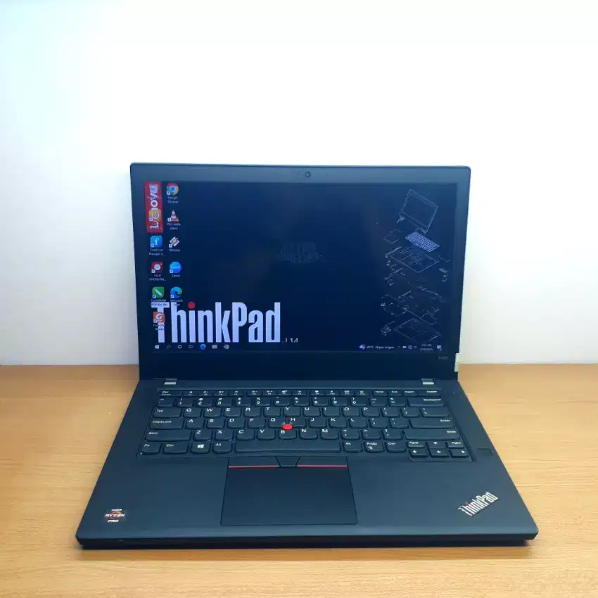 Laptop lenovo thinkpad A485 amd ryzen 5 pro SSD 256GB Ram 8GB No minus