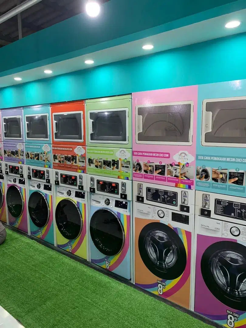 PAKET USAHA LAUNDRY KOIN SELF SERVICE