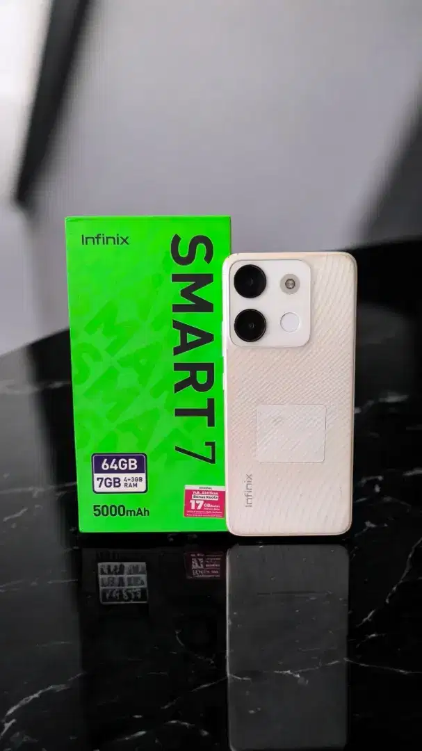 Infinix Smart 7 Ram 4/64 Fullset Mulus No Minus Garansi Cod / Antar