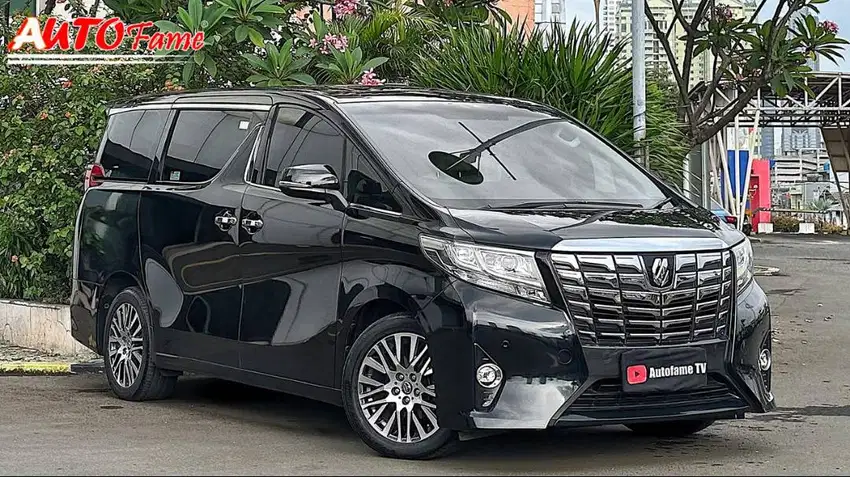 Toyota New Alphard 2.5 G ATPM NIK 2017 Black On Beige