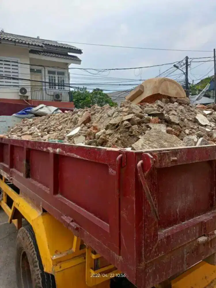 JASA ANGKUT PUING SAMPAH TANAH GALIAN PETUKANGN