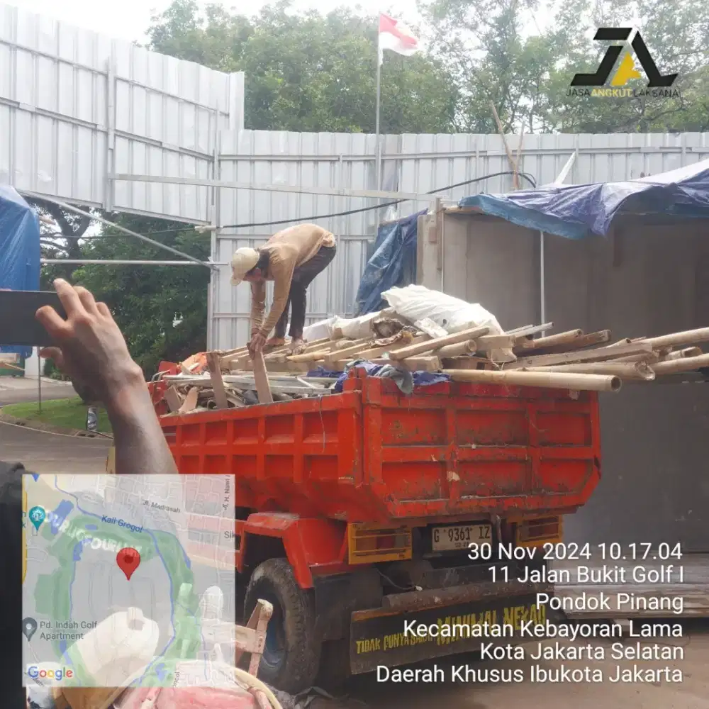 JASA BUANG SAMPAH PROYEK