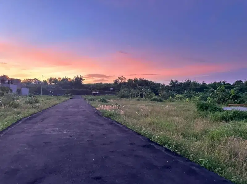 TANAH DI PADANG GALAK SANUR DIJUAL HARGA MURAH , VIEW LAUT SANUR