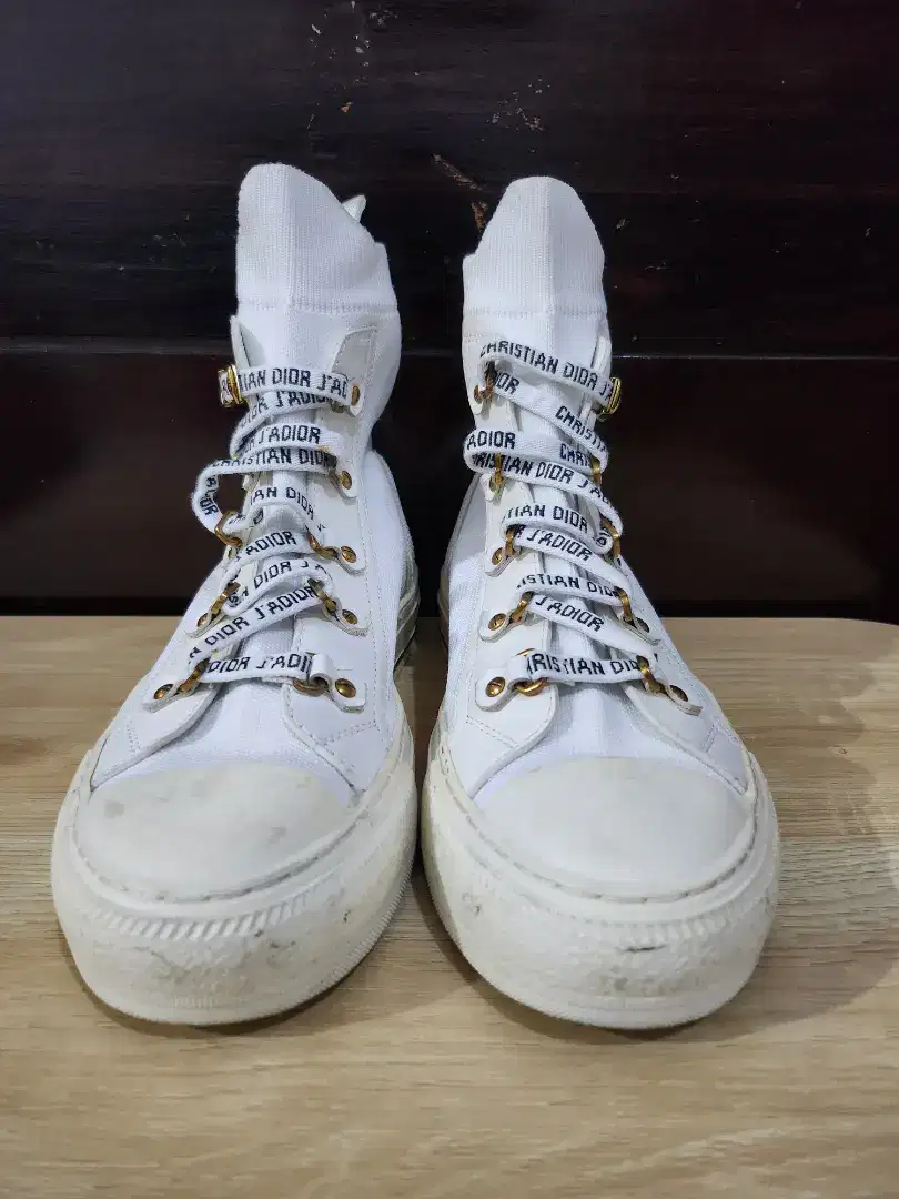 *Flash Sale* Sepatu Christian Dior Walk'n'Dior Sneakers White