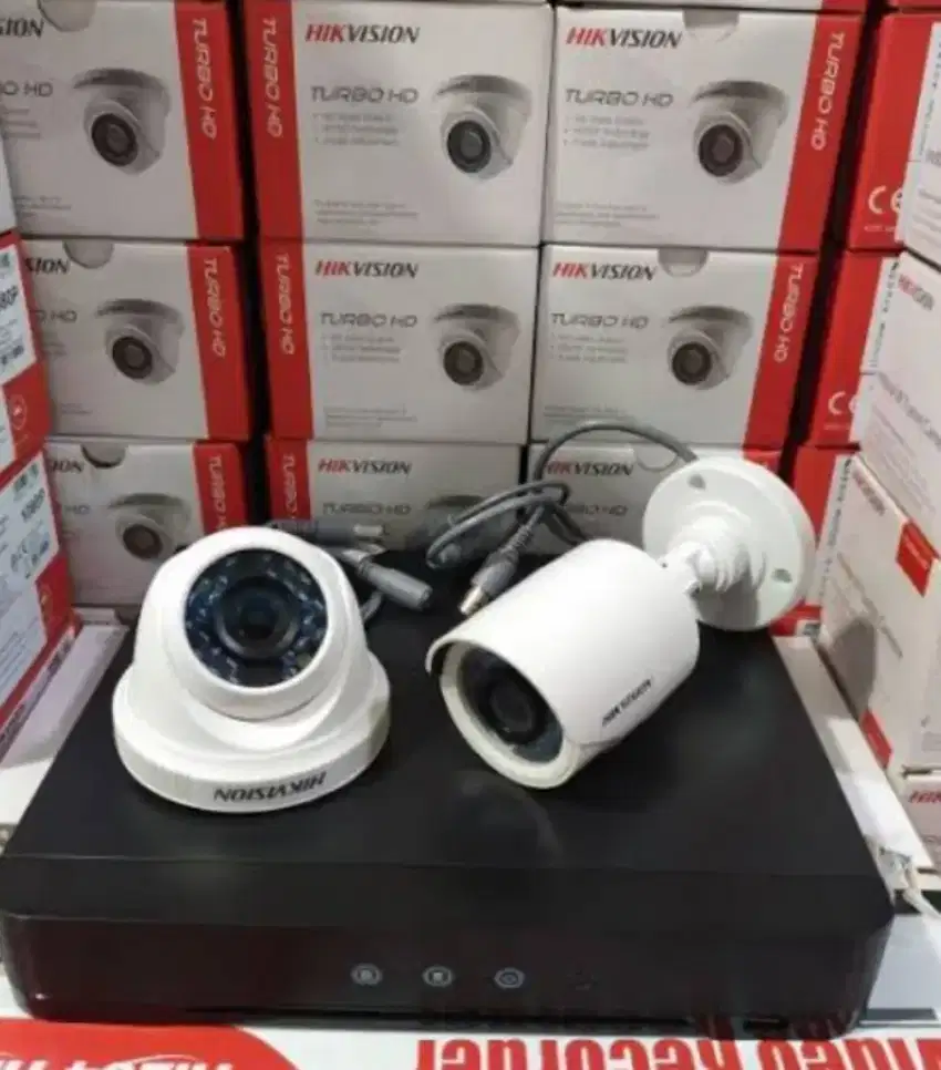 1set cctv Hikvision dengan jasa pemasangan