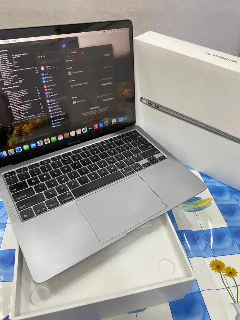 macbook air m1 8/256gb ibox fullset