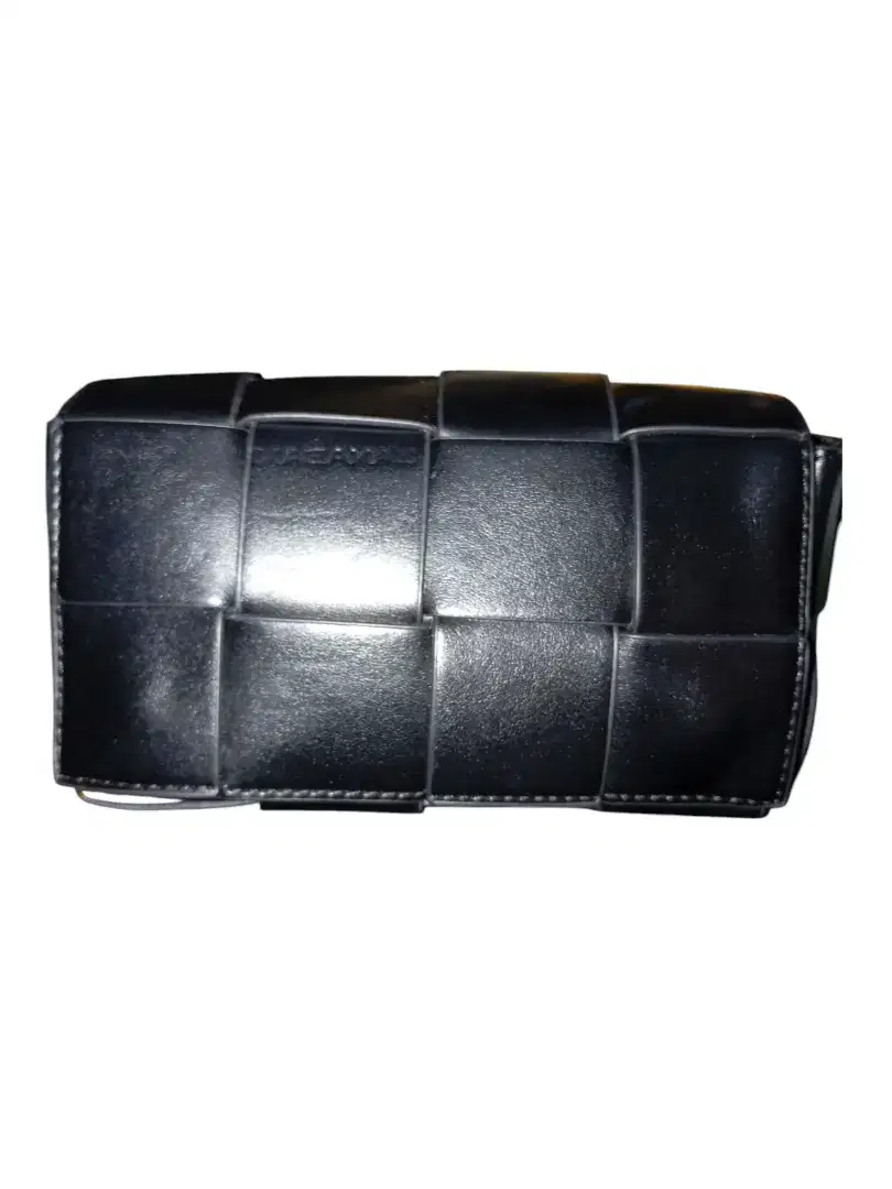 Clutch Hitam motif tikar