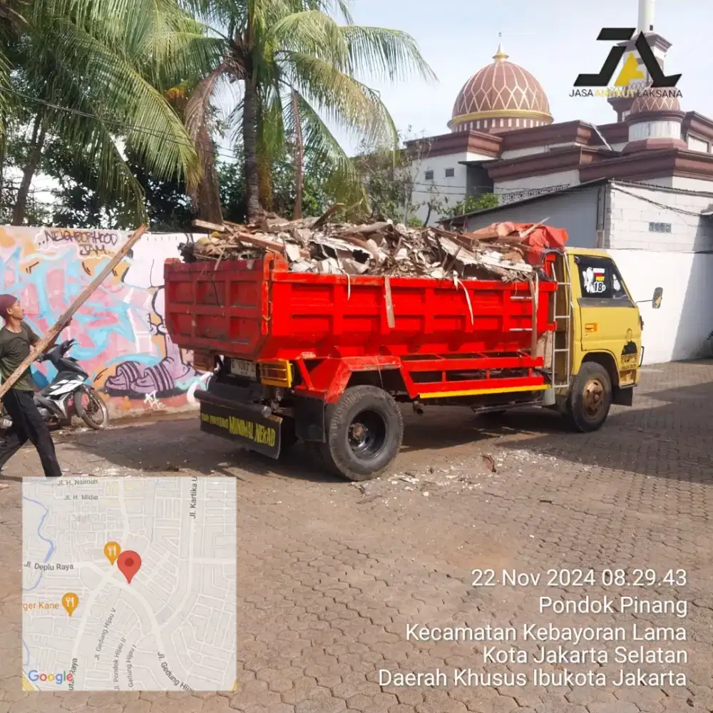 JASA BUANG PUING SAMPAH PROYEK