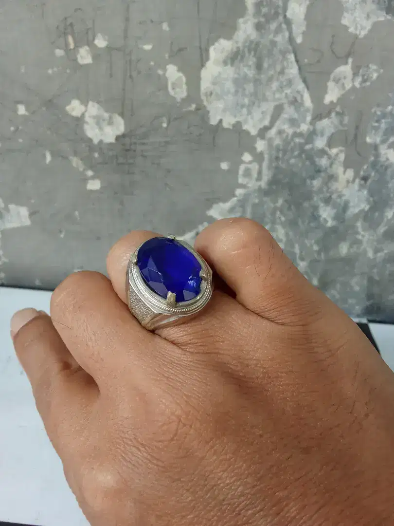 Jual cincin batu king safir