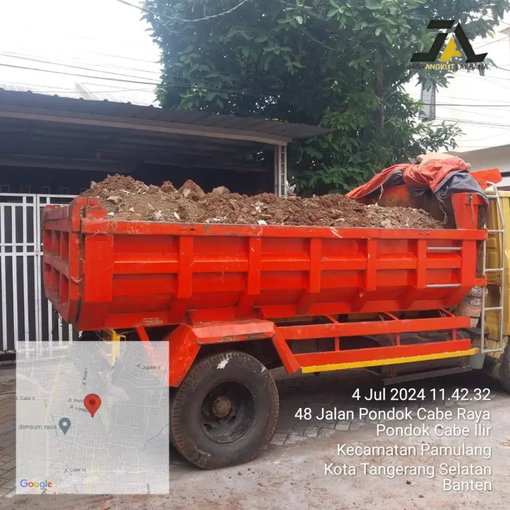 JASA ANGKUT BUANG PUING TANAH SAMPAH PROYEK