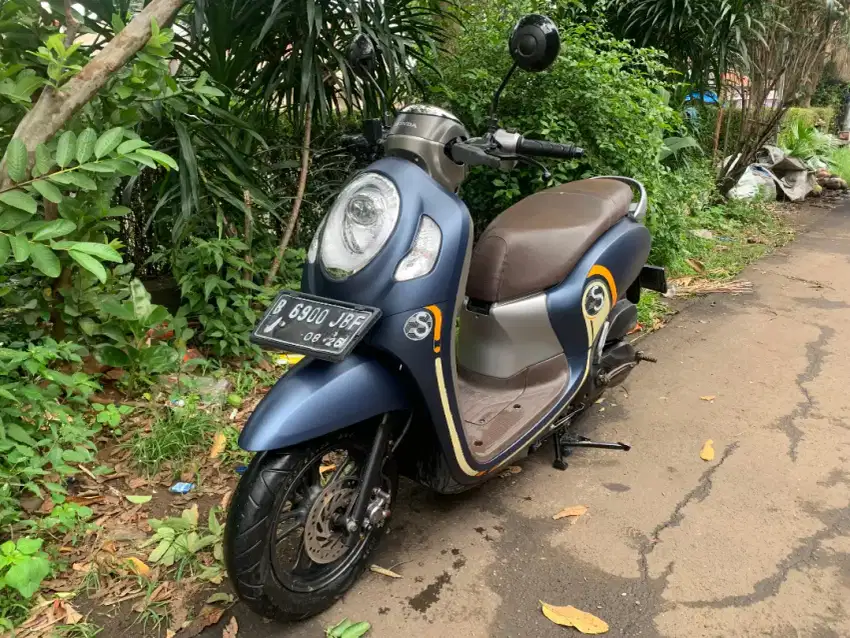 Honda Scoopy Donat th 2021 Surat lengkap pajak hidup plat Tangerang