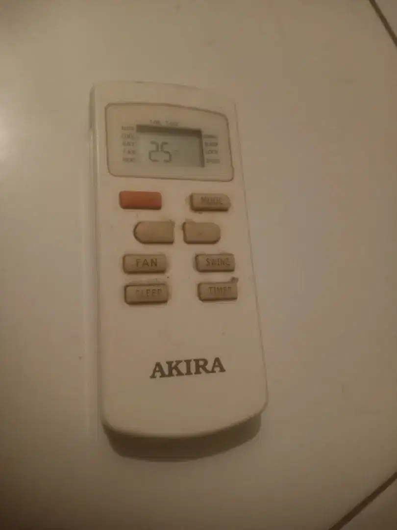 Remote AC Original AKIRA Siap Pakai